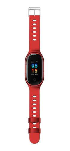 Lemfo M1 Reloj Pulsera Inteligente De Android Ios Color Rojo