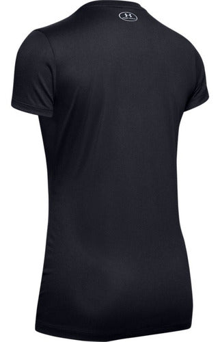 Playera Under Armour Mujer Fitted Tech Cuello V