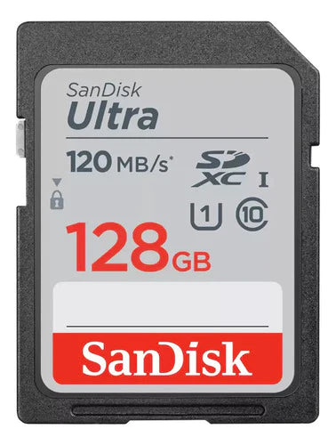 Tarjeta Sandisk Ultra Sdxc Uhs-i /sdsdun4-128g-gn6in