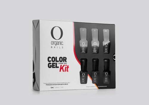Color Gel Organic Kit 6 Colores+gelish+envio+regalos