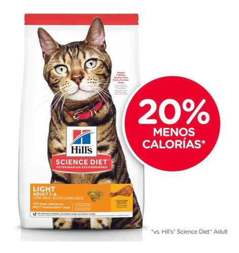 Alimento Para Gato Hill's Sd Adulto Control Peso 3.2kg