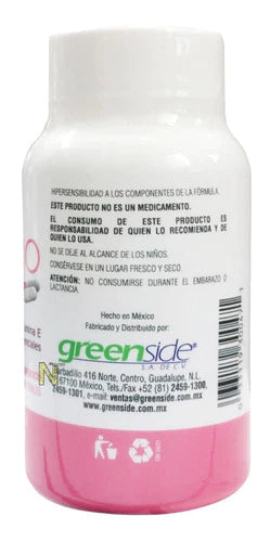(3 Pzas) Colageno Hidrolizado (90 Caps) Greenside