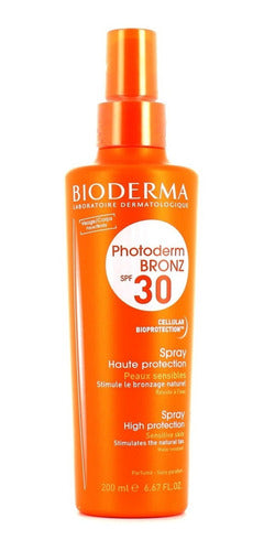 Bioderma Photoderm Bronz Fps30 Absorción Rapida Y Ligera