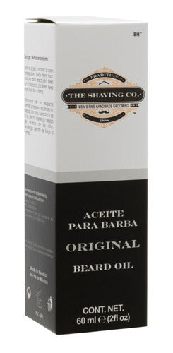 Kit The Shaving Co Aceite Pre-afeitado Aceite Barba Original