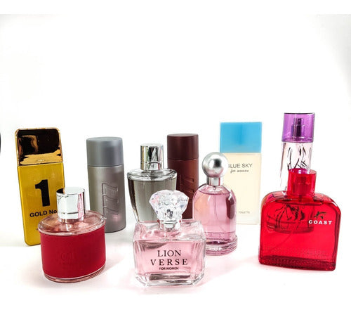 10 Perfumes Dama Y Caballero Mayoreo Promocion