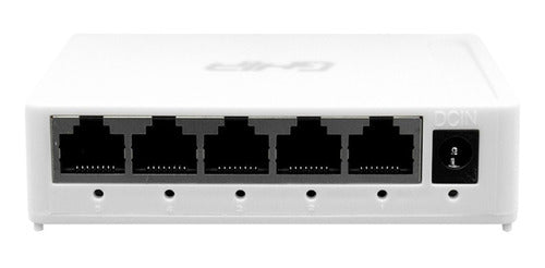 Switch Conmutador Ghia Gigabit 5 Puertos 10/100/1000mbps