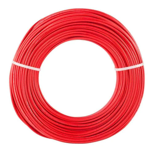 Cable Para Alambrado De Tableros 10 Awg En Bolsa Color Rojo