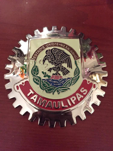 Emblema De Mexico De Tamaulipas  Para Parrilla