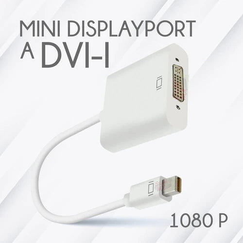 Cable Adaptador Mini Displayport A Dvi-i Pc Mac Convertidor
