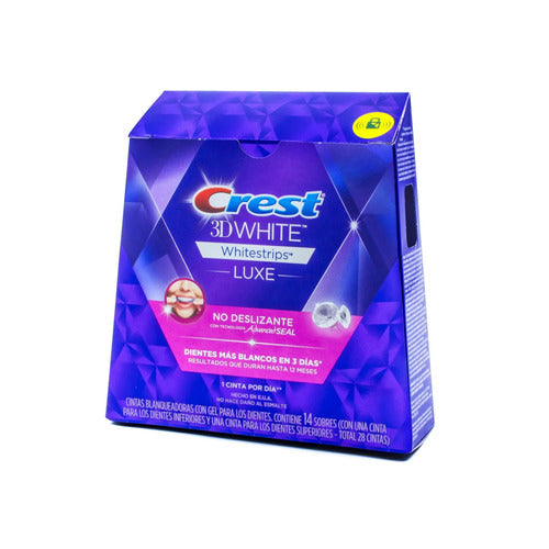 Crest 3dwhite Whitestrips Luxe - Pack - 1 - 14 - Caja