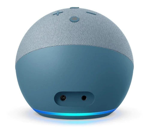 Amazon Echo Dot 4th Gen With Clock Con Asistente Virtual Alexa, Pantalla Integrada Twilight Blue 110v/240v