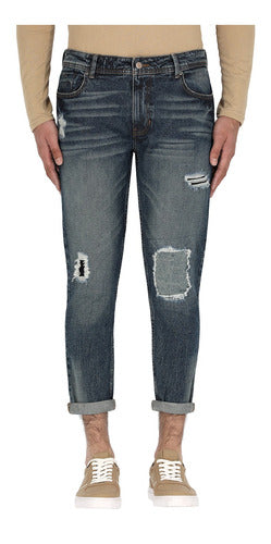 Jeans Skinny De Hombre C&a (3026048)