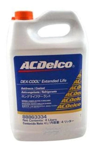 Anticongelante Naranja Dexcool 4l P/diluir Acdelco Varios