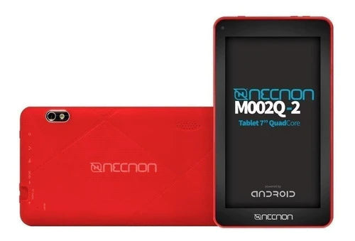 Tablet Necnon M002q-2 7  16gb Roja Con 2gb De Memoria Ram
