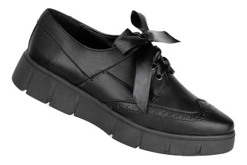 Zapato Moda Mujer Stfashion Negro 23503514 Tacto Piel