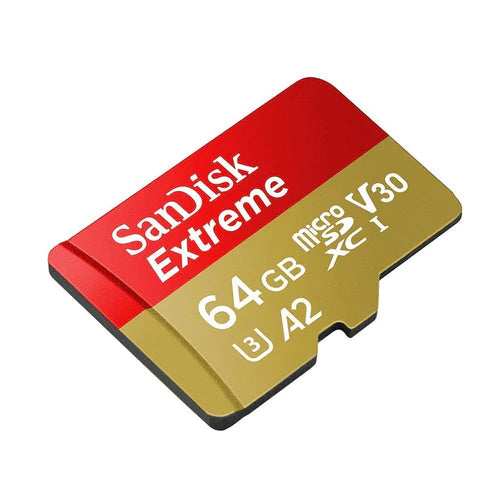 Micro Sd 64gb Gopro 4k Sandisk Extreme C10 U3 V30 A2 160mb