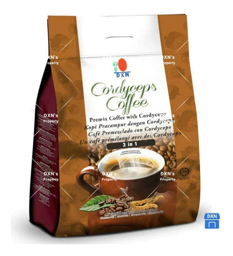 2 Paquetes Café Cordyceps 3 En 1 Con Crema