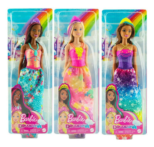 Barbie Dreamtopia Princesas Pack 3 29 Cm #1 Mattel