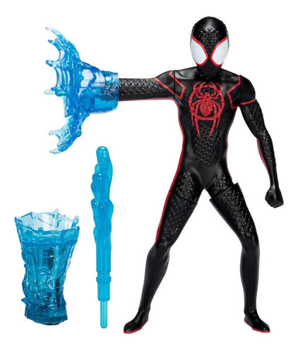 Figura Acción Marvel Spider-man Web Spinning Miles Morales
