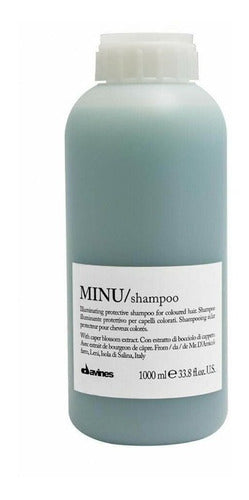 Shampoo Cuidado Del Color Minu Davines 1000 Ml