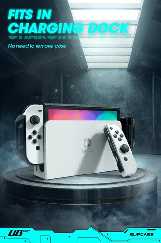 Carcasa Supcase Ubpro Para Nintendo Switch Oled 2021 Azul