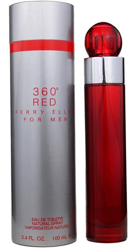 Perfume 360° Red Hombre De Perry Ellis Edt 100ml Original