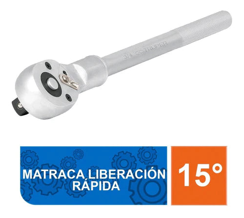 Matraca Para Cuadro 3/4' Cabeza De Pera 13900