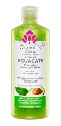 Shampoo Hidratante Aceite De Aguacate 1lt. Florigan