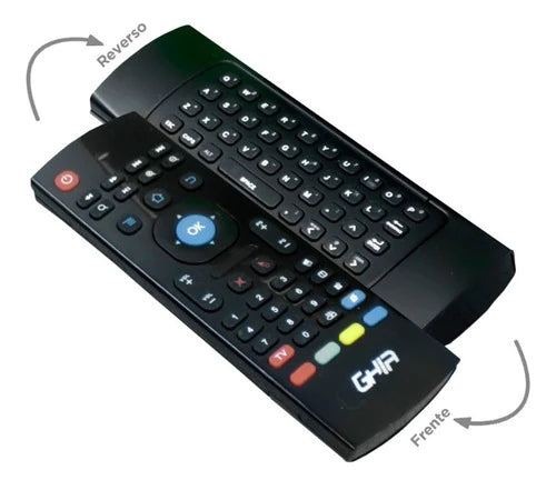 Control Remoto Para Smart Tv Ghia Gcr-003 Air Mouse Inalambr