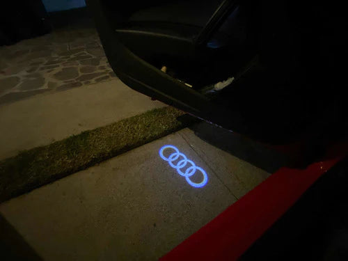 Luz De Cortesía Led Puerta Audi A1 Logo: Oooo –