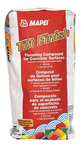 Tilt Finish, Saco 9.1 Kgs (chuleador Para Concreto)