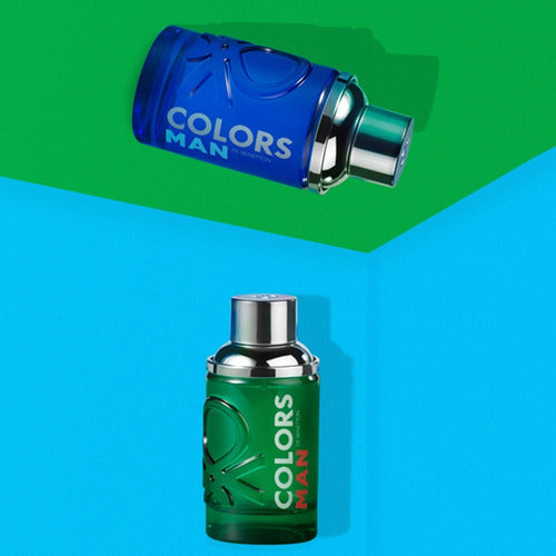 Perfume Para Hombre Benetton Colors Green Edt 200ml + Regalo