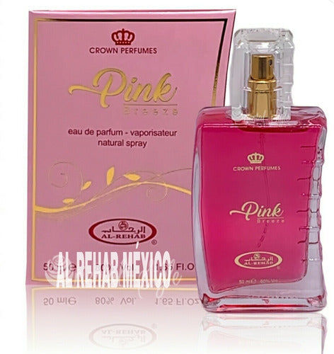 Pink Breeze 50 Ml Perfume Árabe Al Rehab Inspir Beyoncé Heat