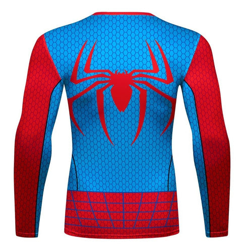 Playera Compresión Gym Spiderman No Way Home Final Suit