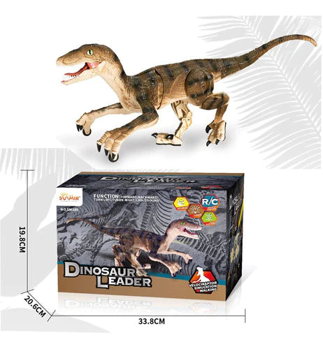 Sm180 Juguete De Dinosaurio De Control Remoto Velociraptor