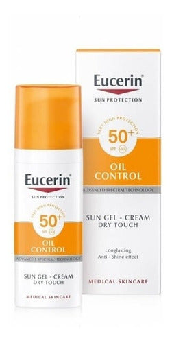 Eucerin Oil Control Sun Fps 50 Gel-crema Toque Seco 50ml