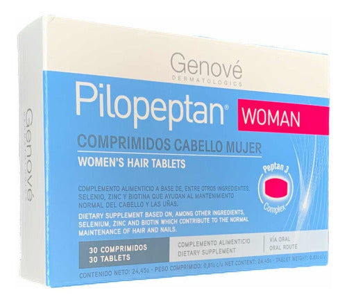 Genové Pilopeptan Woman - Anticaída Capilar - 30 Comprimidos