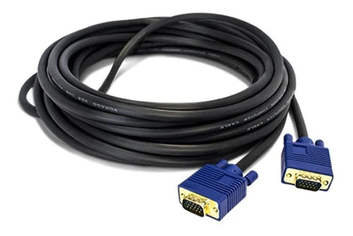 Cable Vga 10mts Macho Para Proyector Laptop Vorago Cab-205