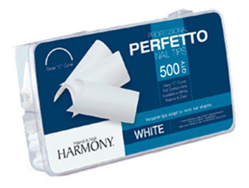 Tips Perfetto White Caja Con 500 Piezas By Gelish Harmony
