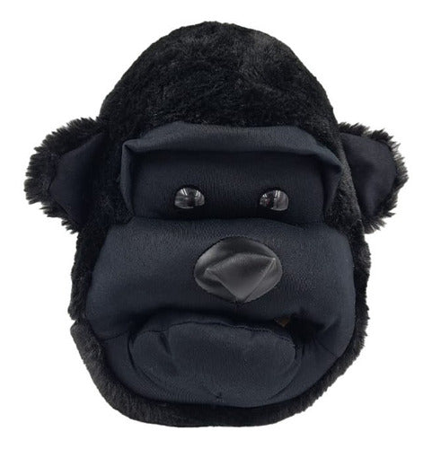 Pantufla Figura Mono, Chango, Gorila Negro