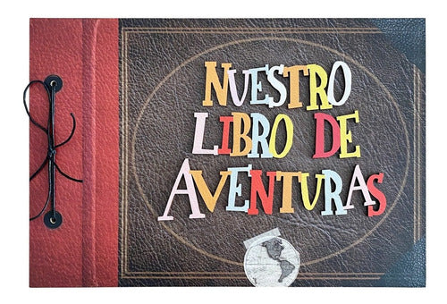 Album Fotos Nuestro Libro De Aventuras 3d Premium 20 Hojas