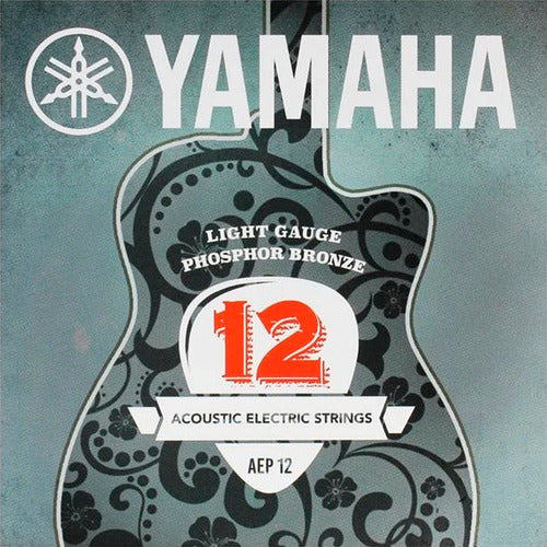 Cuerdas Yamaha Aep-12 De Acero Para Guitarra Electroacústica
