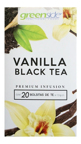 (3 Pzas) Te Vanilla Black Tea (20 Bolsitas) Greenside