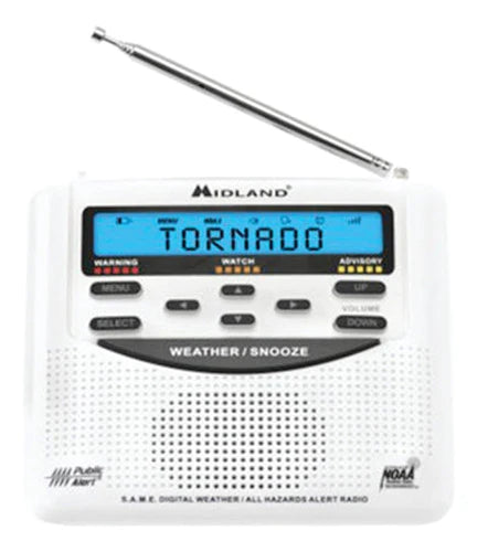 Midland Wr120 Radio Sistema Alerta Sismica Meteorologica 120
