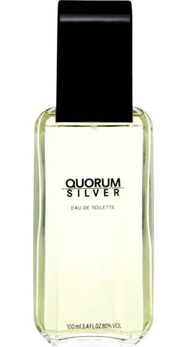 Perfume Quorum Silver Para Hombre De Antonio Puig Edt 100ml