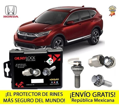 Tuercas De Seguridad Honda Crv - Galaxylock Todos Los Modelos!
