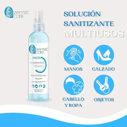 Sanitizante / Antibacterial- En Spray 247 Ml  - 6 Piezas