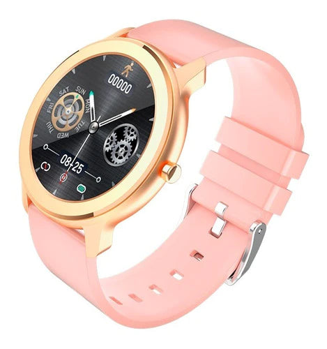 Smart Watch Fitness Full Round Con Touch Screen