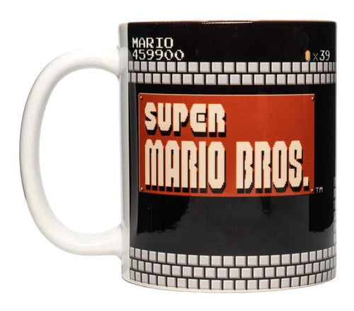 Taza Super Mario Bros World Nintendo Exclusiva Ee Cafe Te