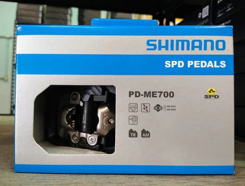 Pedales Mtb Shimano Pd-me700 Spd Con Placas Sm-sh51